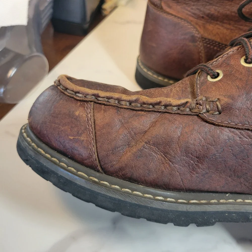 LL Bean Kangaroo Upland Hunting Boots Brown Mens 12 Wide Thinsulate